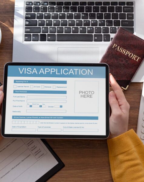 visa-application-form-tablet